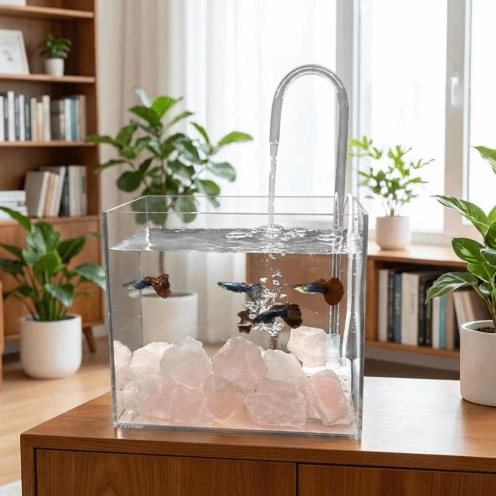 Leise Tauchpumpe Mini-Aquarium Belüfter Effiziente Umwälzpumpe Fischteich