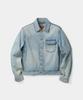 Coor Lyocell One-Pocket Trucker Jacket (Ice Blue)