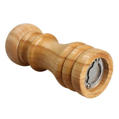 Küchenwerkzeug, klassische hölzerne Eiche, Pfeffer, Gewürz, Salz, Maismühle, Muller 5-Zoll-Schleifmaschine