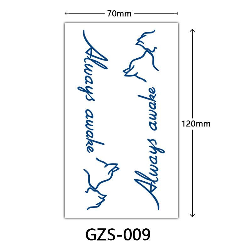 Juice Herbal Tattoo Sticker, Finger Sticker, Juice Semi-Permanent Tattoo Sticker, Sweat-Proof Tattoo