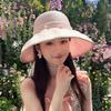Sun Protection Cap For Women With Large Brim Summer Sunhat Breathable Polyester Casual Style