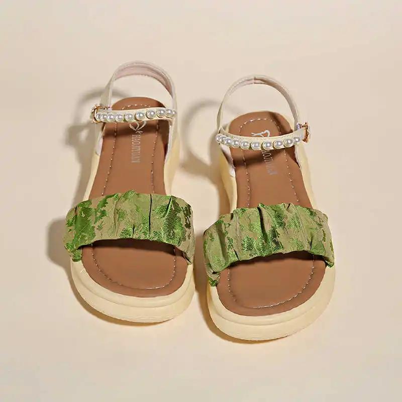 Fashion Round Foot Platformed Womans Breathable Sports Shoes Sandals Brown 34 Number Slippers Sneakers Shuse Deporte Lux Kawaiis