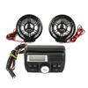 12V For Motorcycle Motorbike Audio Fm Radio Mp3 Atv Stereo Speakers Sound System