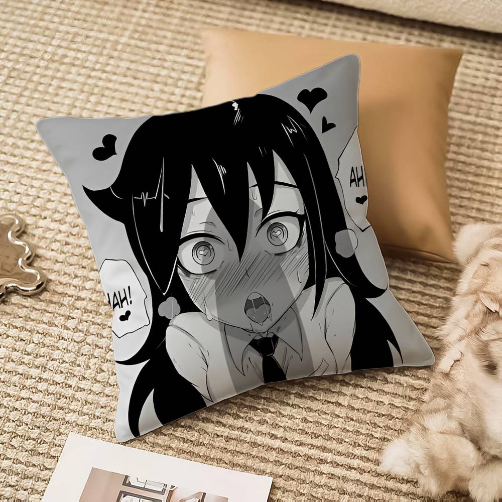 Дизайн K-Kuroki T-Tomoko Наволочка Антиклещевая Невидимая молния Диван-кровать 12x12Inch