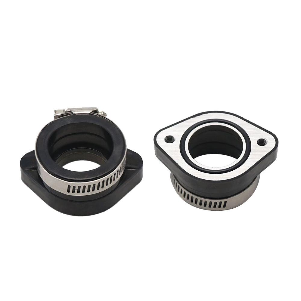 Motorcycle Carburetor Adapter Inlet Intake Pipe Rubber Mat For Honda Cg 125 Peugeot Speedfight Ax100 Cg125 Honda
