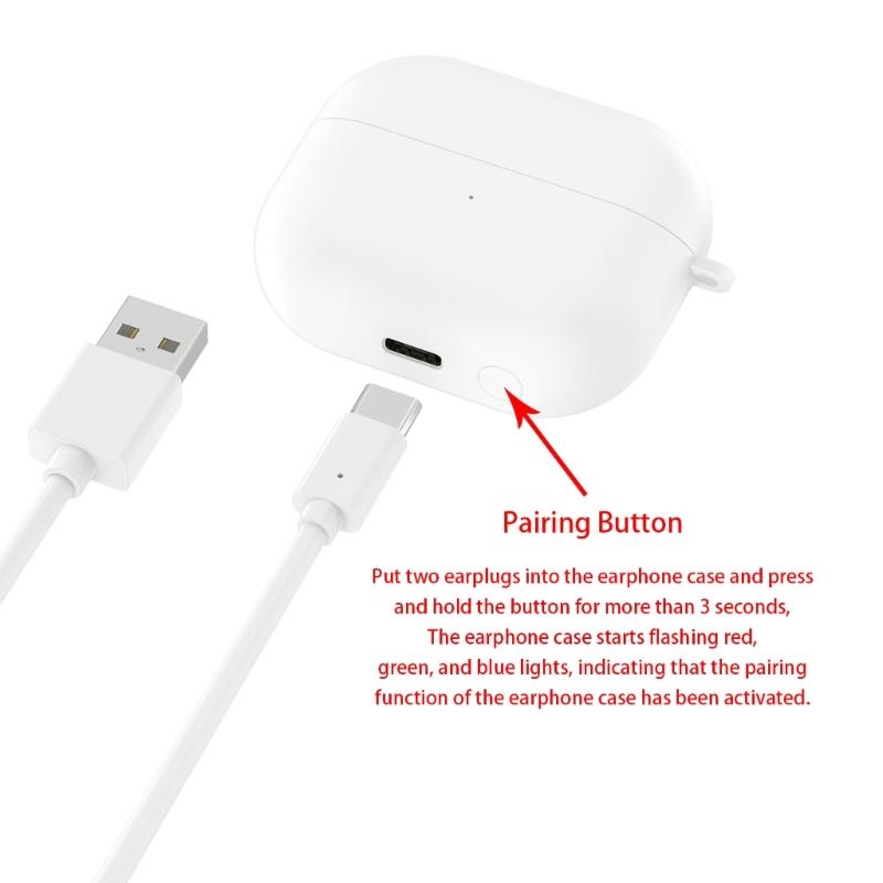 Protective Charging Case Holder For Buds 3 FE R420 Headphones ABS Material Lightweight And Compact Design Easy To Clean