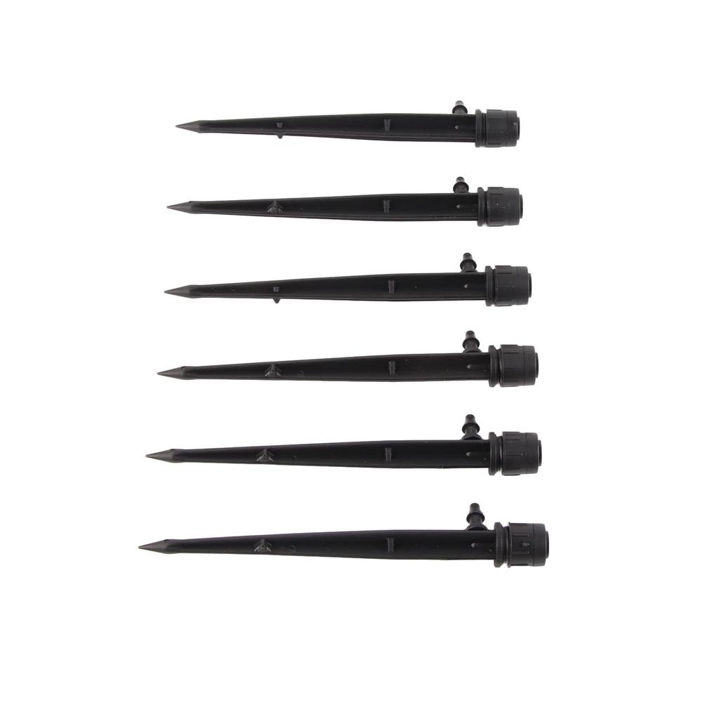 100pcs Drip Emitters 360 Degree Adjustable Water Flow Drippers Sprayer for Patio Lawn Bed Watering System 13cm   5.1in