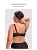 Color Block Anti-Sag Plus Size Full Cup Bra: Breathable, Bust-Minimizing, and Supportive for Large Busts