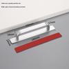 Aluminum Alloy No-Drill Handle for Glass, Wood, or Wardrobe Doors and Windows