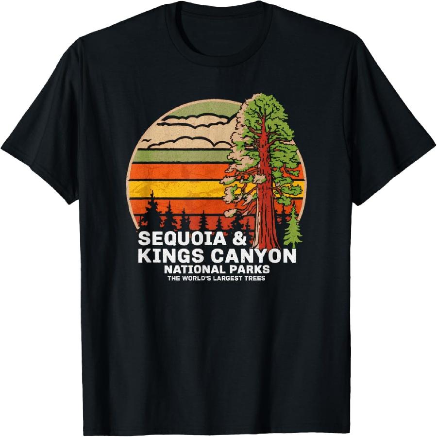 Sequoia kings Canyon National Parks T-Shirt(1) S