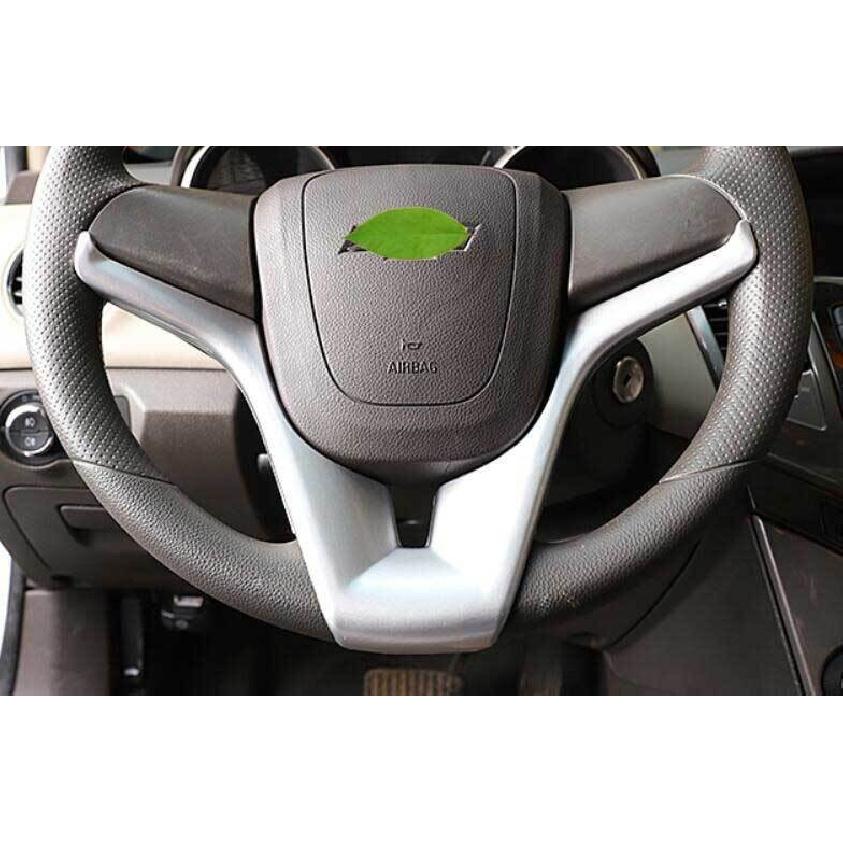Steering Wheel Strip Cover Trim Silver Fit For Chevrolet Cruze 2010-2015 1PCS