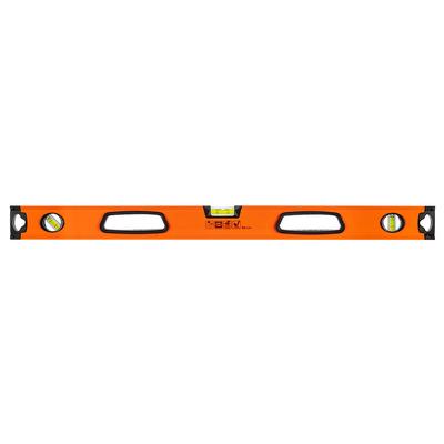 Aluminum Spirit Level with Handle, 3 Vials, Magnet, Milled Lower Surface, 80 Cm