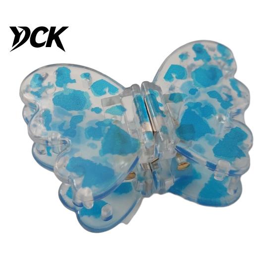 Hair Clips for Women Magnetic Girls, Butterfly Shape Strong Hold Non Slip Claw Clips, Seamless 2-in-1 Clip Thick or Thin Non-slip Accessories