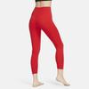 Nike Zenvy High-Waist Cropped Compression Leggings Women Bottoms Red DQ6016-657