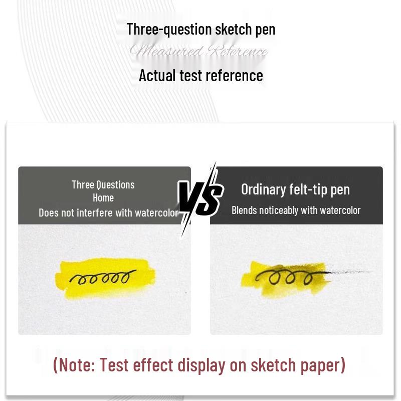 Refillable Quick Sketch Pen Set: Fine, Small, Regular, Large Gray Brush Pens for Art Line Drawing