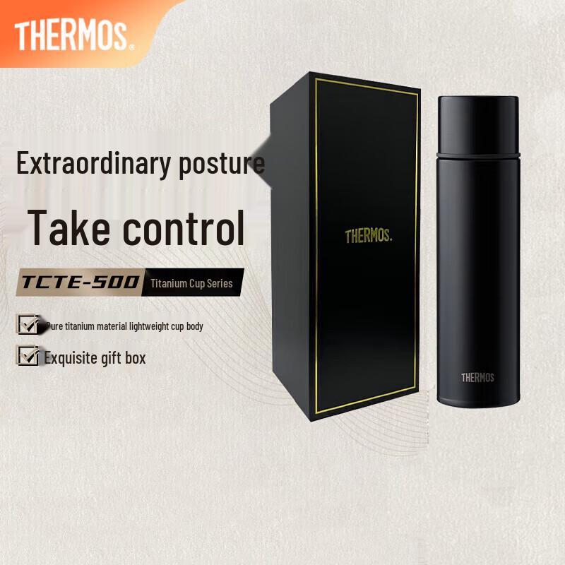 Thermos 500 мл Титановая вакуумная термокружка для чая