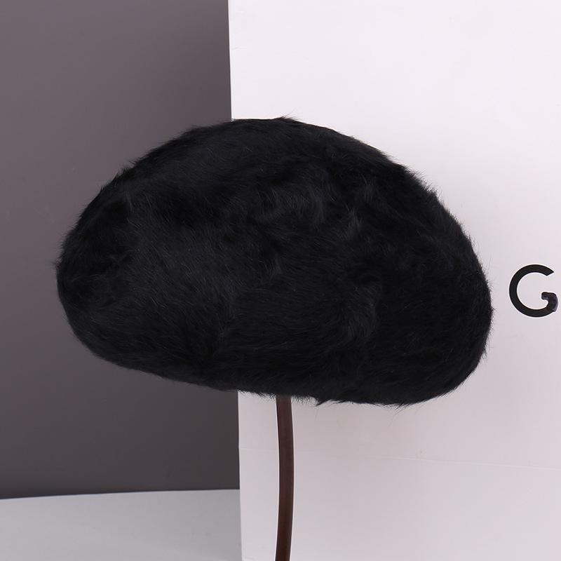 Spring and Autumn Fashion Show Face Small Beret Children Casual Big Head Circumference Painter Hat Women Newsboy Hat