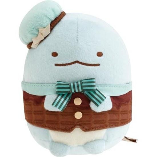 San-X Sumikko Gurashi Kissa De Chocolate Fair Collectible Plush Lizard MO97501