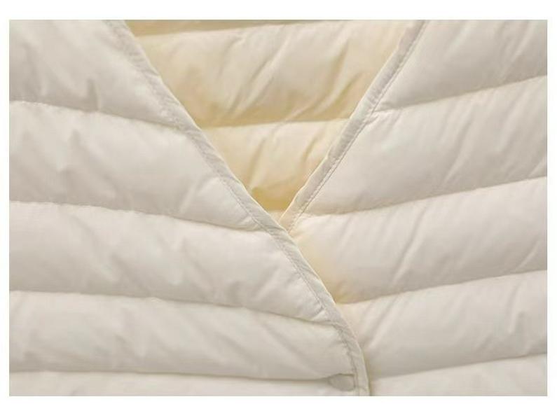 2025 Goose Down Vest: New Model, National Standard, 90% White Goose Down, Sleeveless Jacket with Down Inner Layer.