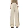 Large Size Maternity Casual Yamamoto Pants Women's Summer Thin 0kg Fat Mm Belly Loose Straight Wide-leg Pants