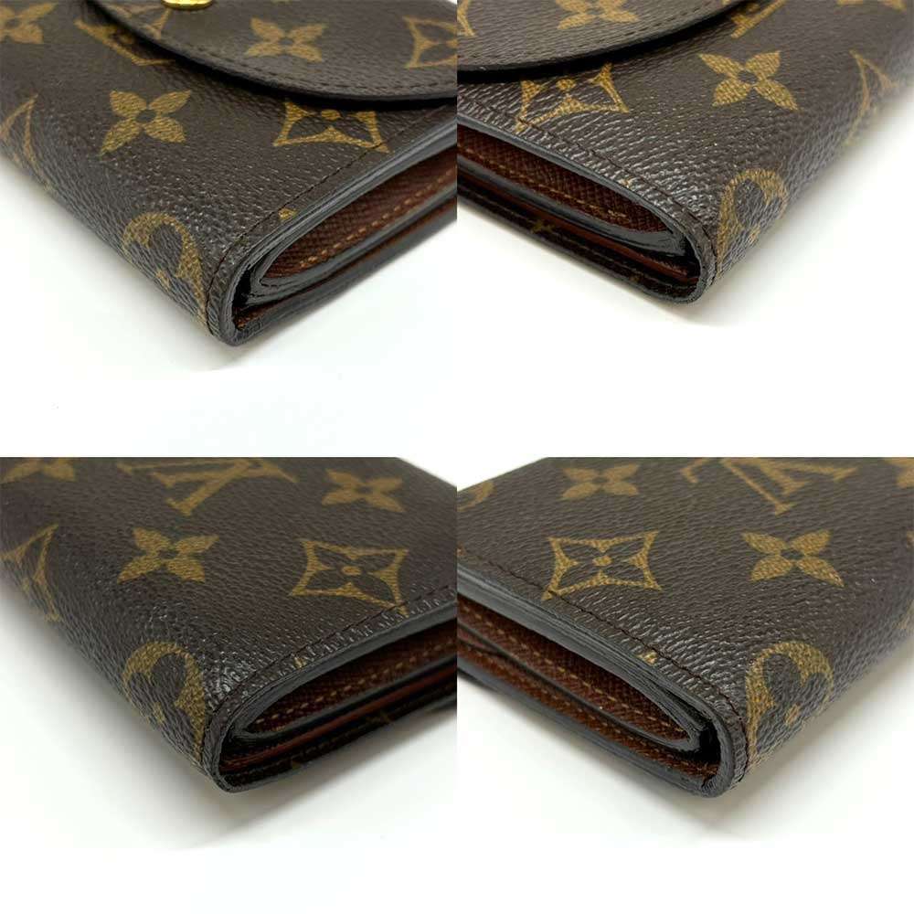Used LOUIS VUITTONTri-fold wallet Monogram canvas unisex