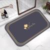 Non-Slip Crystal Velvet Bathroom Floor Mat