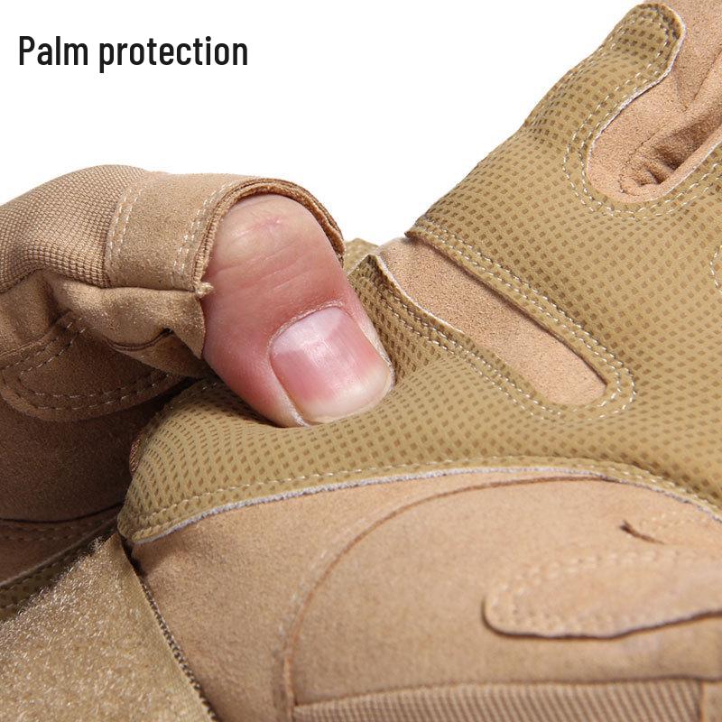 Men's Anti-Slip Tactical Half-Finger Training Gloves for Outdoor Fitness & Cycling