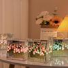 Handmade DIY Tulip Sea Cube Night Light: Creative Desktop Decor & Valentine's Day Gift