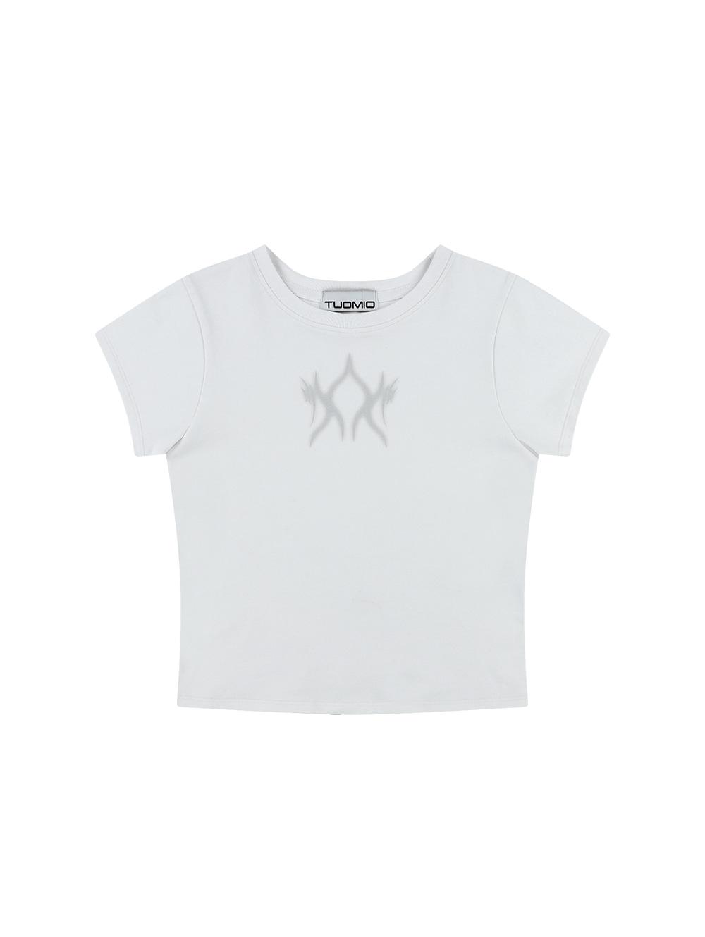Tuomio Flame Baby T-Shirts [White] 1