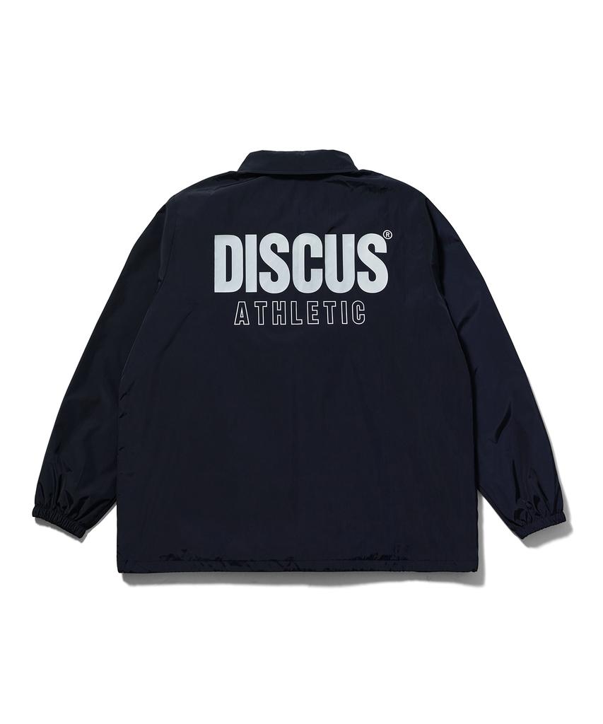 Discus Athletic Letter Logo Coach Jacket Navy
