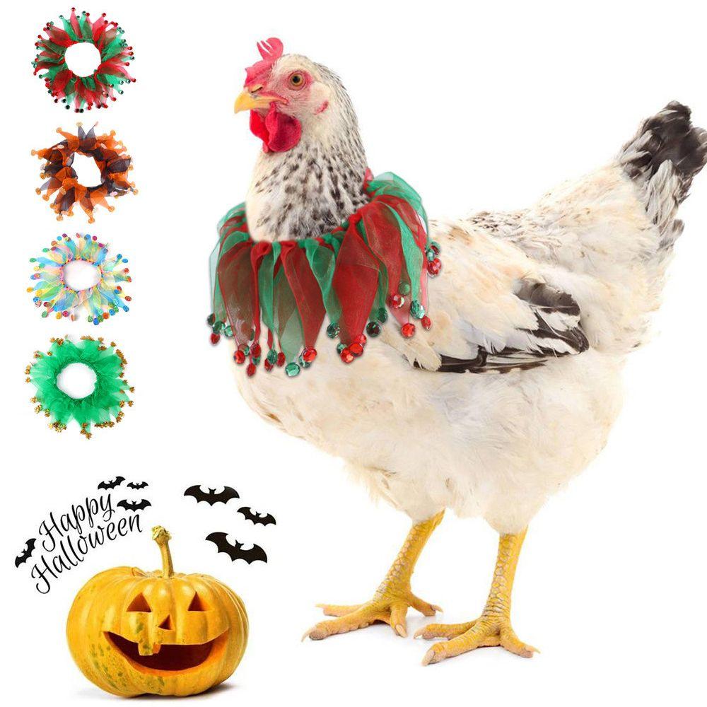 

Гусь Утка Хэллоуин Рождество Pet Цветной воротник Праздничные аксессуары Ожерелье Тыква