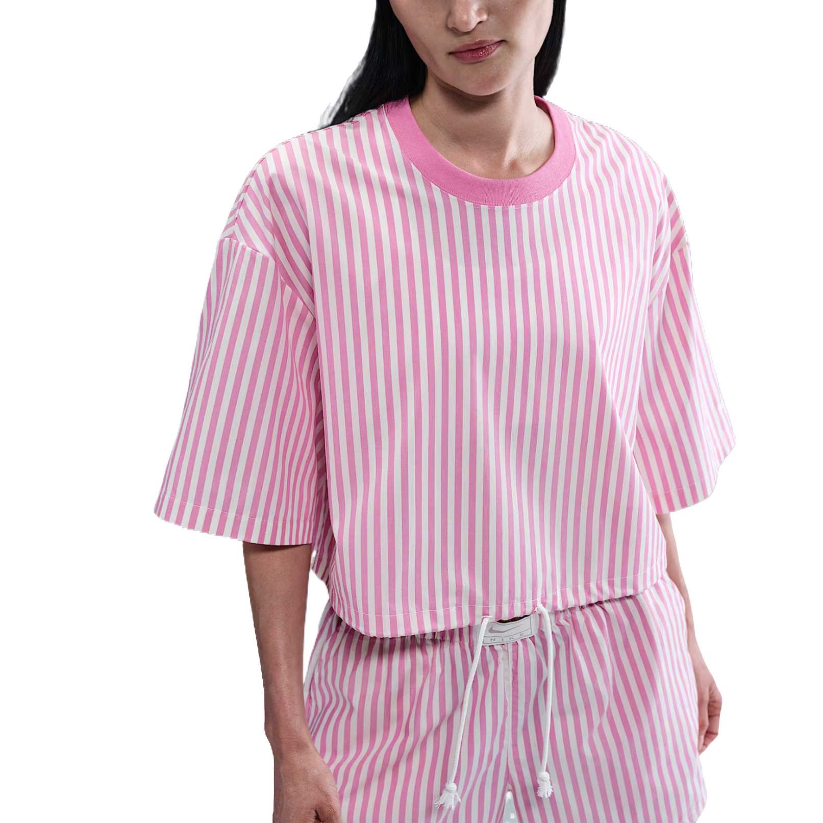 Nike Sportswear Drop Shoulder Sleeve T Shirt Women s IH8485-675 S