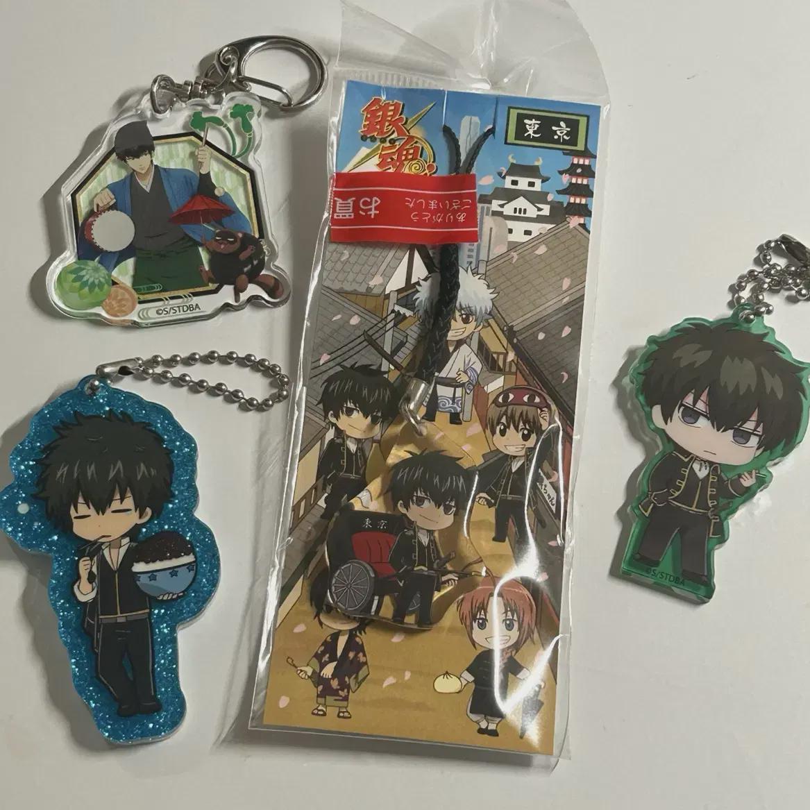 

Набор акриловых брелоков Gintama Hijikata