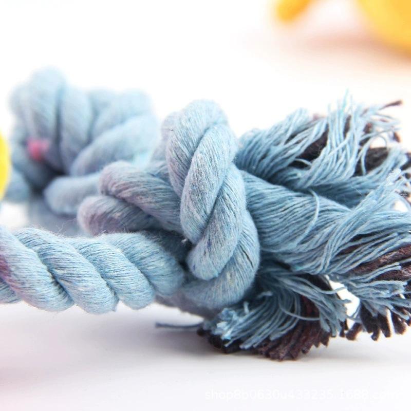 Pet Toys Cat and Dog Plush Toys Relieve Boredom, Grind Teeth, Clean Teeth and Prevent Trouble, Bite-resistant Rope Knot Toys Pet Supplies