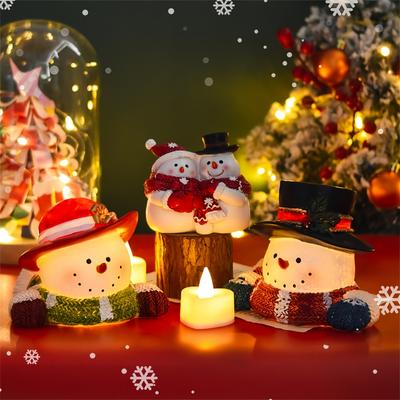 Stylish Polyresin Snowman Crafts Perfect for Seasonal Celebrations