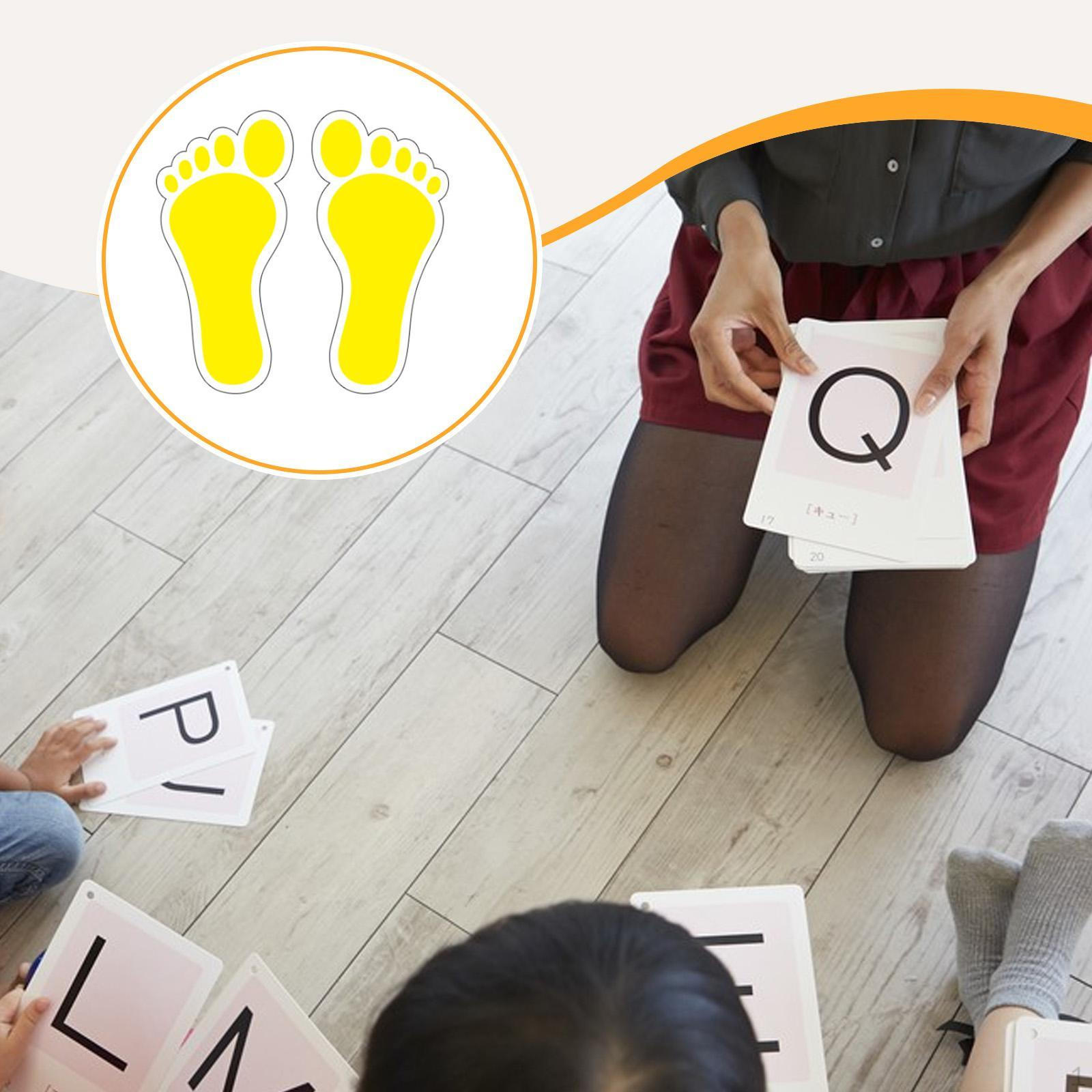 

Наклейки следы босых ног пятки 29 см x 14 см детские напольные наклейки отпечатки ног для школы