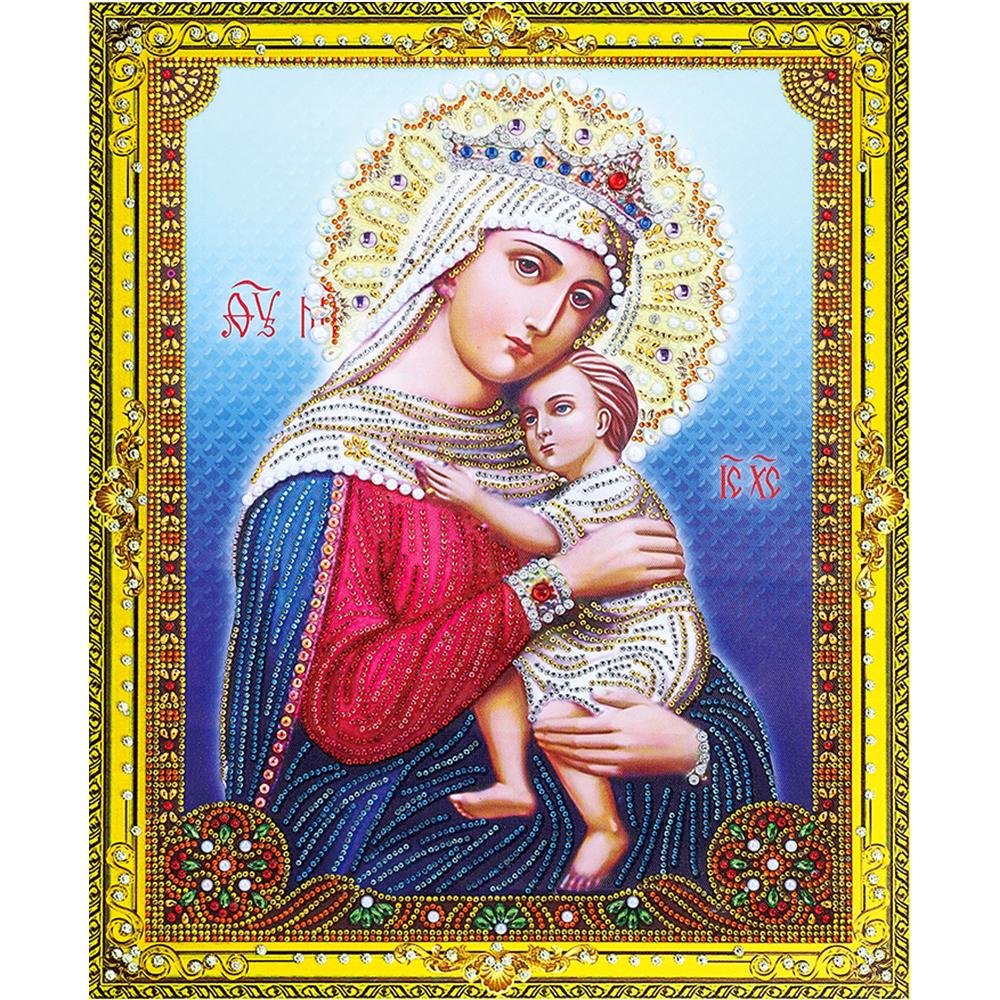 DIY Diamond Painting Religion Icons 5D Diamond Embroidery Mosaic Home Decor