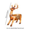 Cartoon Deer Statue Candy Dish Desktop Storage Tray Cute Decorative Figurine for