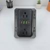 Flame-Retardant Material Multi Port Expander Multiple USB Ports USB Charger Socket for US Daily Use