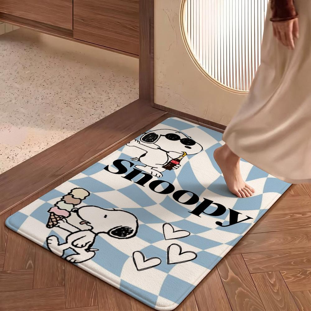Snoopy Patriotic Parade Theme Rug Durable Stainresistant Easyclean Carpet For Kids Bedroom Play Area Home Party Decor Christmas Gift
