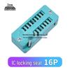 Adjustable IC Test Socket for Single-Chip Microcontroller - Compatible with 14/16/18/20/24/28/40P Wide & Narrow Body