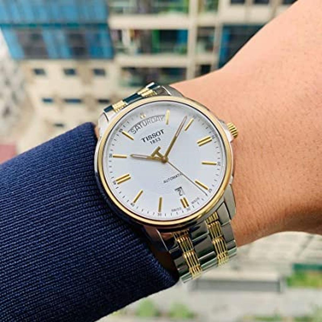 Tissot Hengyi Collection Automatik Mechanisches Uhrwerk Herrenuhren Uhr 39mm Weißes Zifferblatt T065.930.22.031.00 T065.930.22.031.00