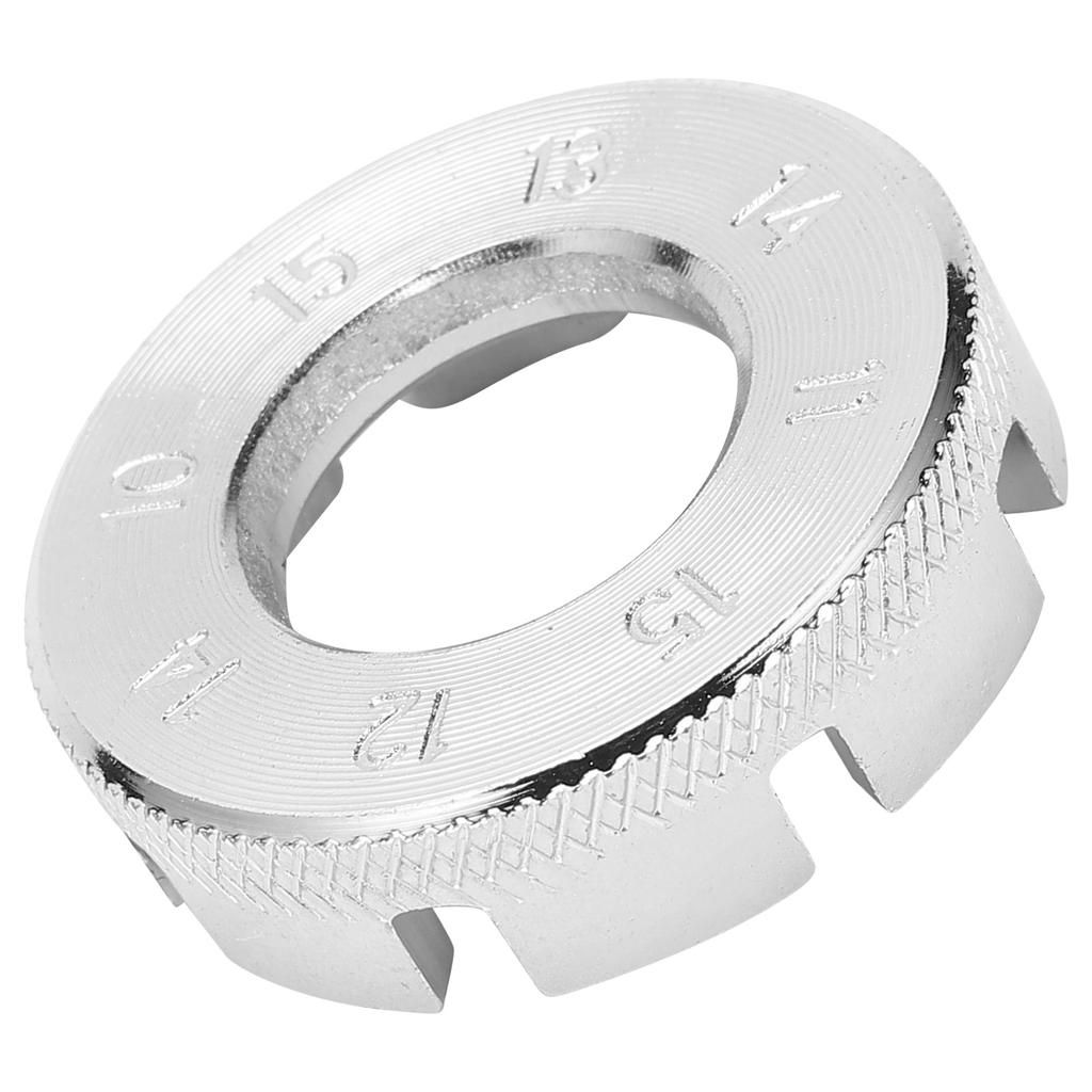 Fahrrad 8-Wege Speichenschlüssel Fahrrad Speichennippel Schlüssel Felgen Zentrierwerkzeug Reparaturwerkzeug Silber