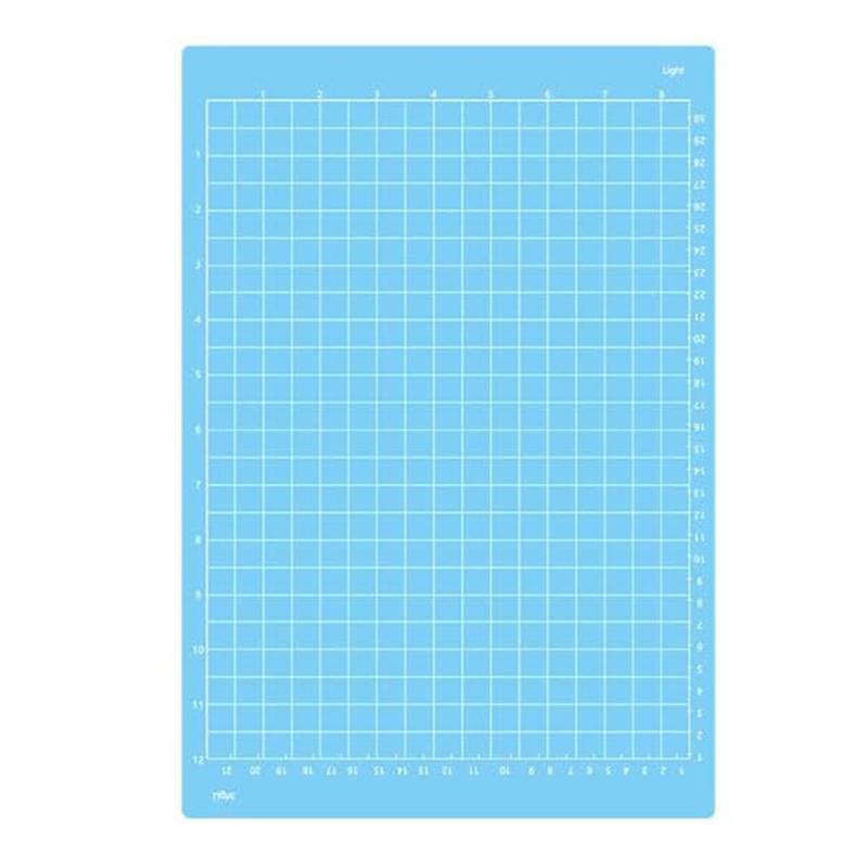 Reusable Sticky Grip Cutting Mat 6-Pack 8.5X12 In Light& Standard Thickness For Crafts, Quiltting- Cricket Cut Mat Compatible