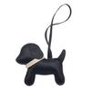 Modern Dog Shaped Key Ring For Everyday Carry Essential Water Resistant Faux Leather Craftsmanship Pendant