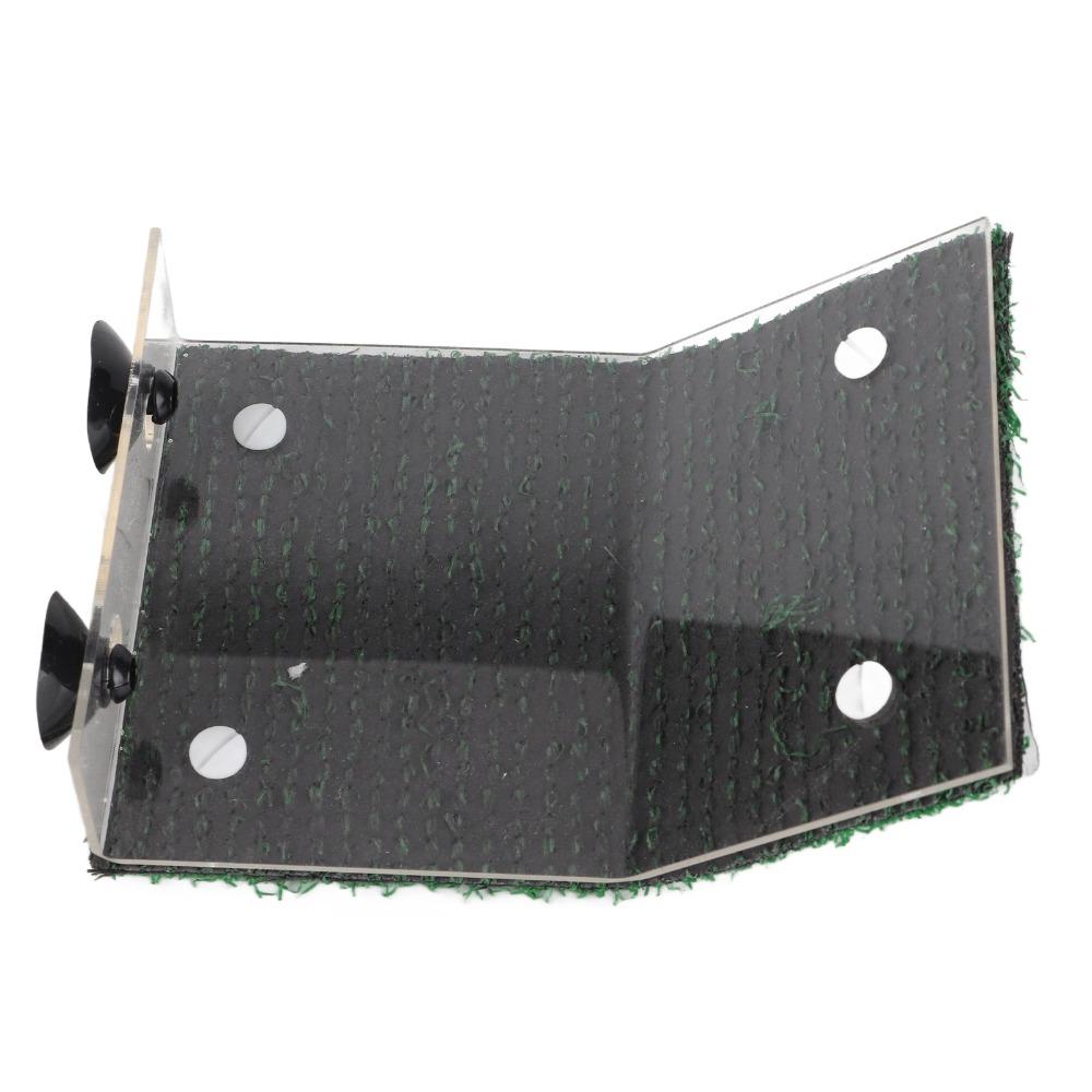 Simulation Grass Turtle Basking Platform Suction Cup Mount Turtle Ladder Ramp Small Turtles