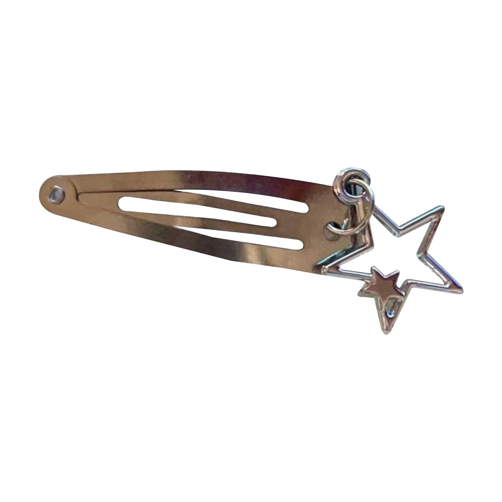 

Star Pendant Hairpins Hair Clip Star Pendant Hairpin Hair Clip Hairpin Star Pendant Hair Barrette Girl Headwear Hair Pin 1