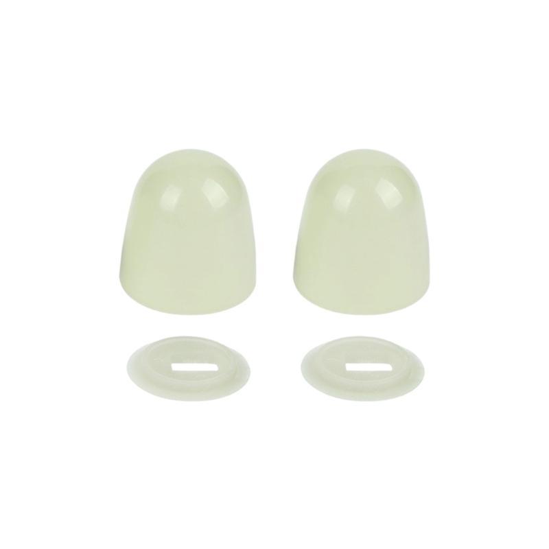 652F 2/4Pcs Toilet Screw Bolt Cover Replacement Luminously Toilet Bolt Covers for Home Bathroom Accessories Enduring