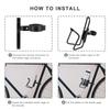Bottle Cage Mount Adapter Universal Mountain Bike Scooter Fixing Clip Adjustable Bicycle Handlebar Water Holder Rack