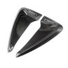 1Pair Carbon Fiber Look Air Flow Vent Fenders Side Car Hood Decorations Sticker